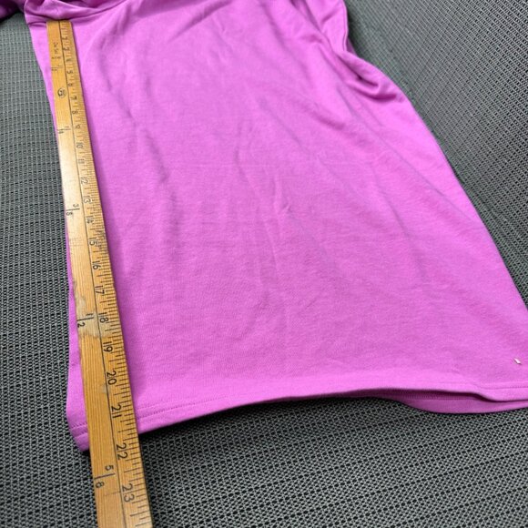 Terra & Sky 3X (24W-26W) TS Knit Capri Pants Orchid Shimmer - Picture 7 of 8